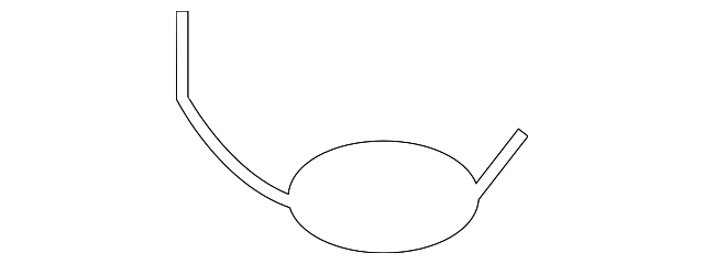 0K52Y-42425 Деталь FUEL DOOR SPRING