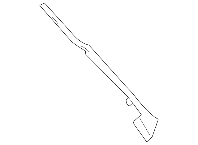 51437268435 UPPER QTR TRIM BRACKET, LEFT