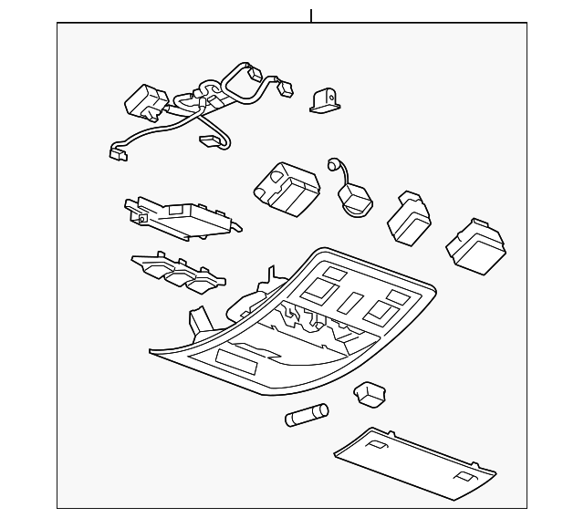 22780446 ROOF CONSOLE