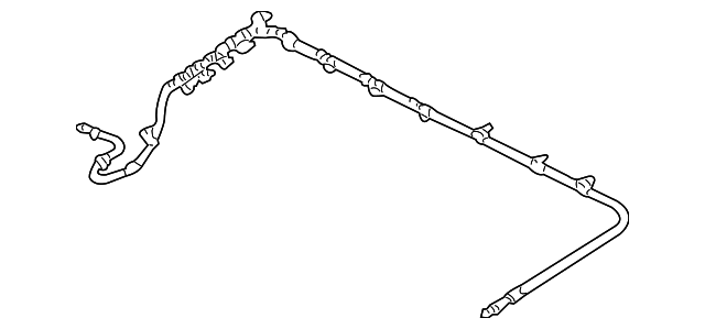 ZZC1-67-485 Деталь REAR HOSE