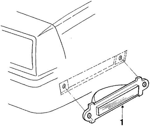 Cavalier SIDE MARKER LAMPS