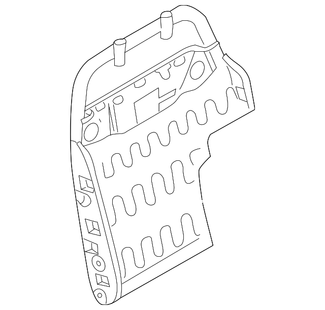 95986221 Деталь SEAT BACK FRAME, RIGHT