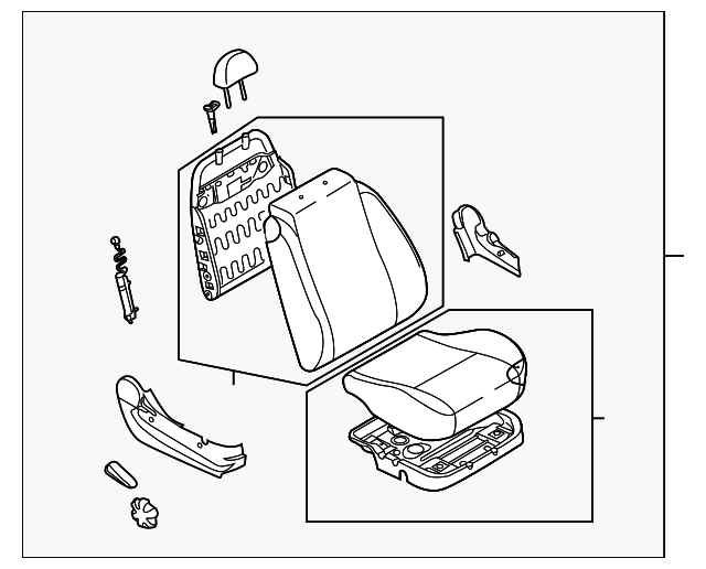 96960048 Деталь SEAT ASSY, RIGHT