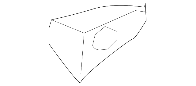 83662-3R000 COVER, RIGHT