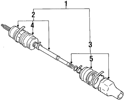 Swift AXLE SHAFT