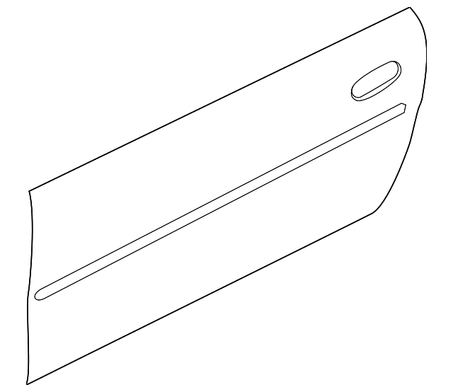 5067247AB Деталь OUTER PANEL, LEFT