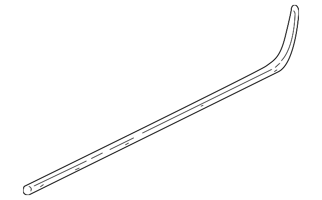 5067156AD Деталь LOWER W'STRIP, RIGHT