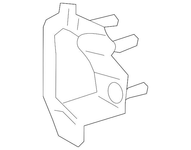 58323-48070 Деталь REAR BODY PANEL REINFORCEMENT, RIGHT