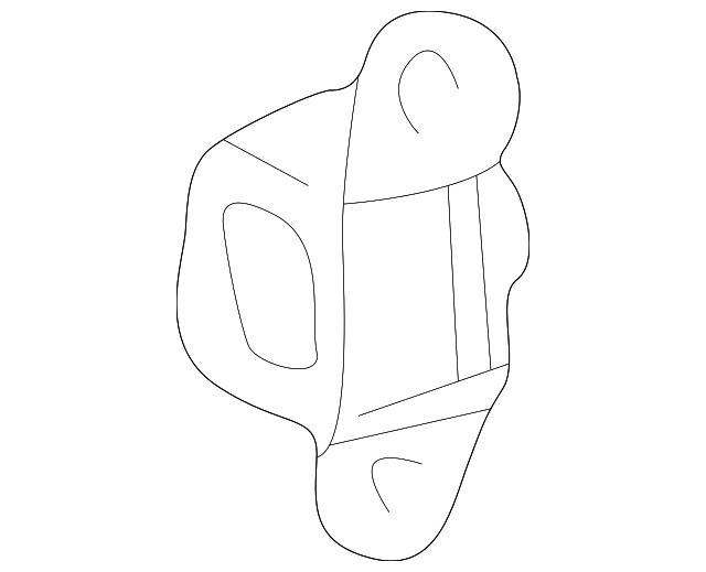 89173-49255 Деталь AIR BAG SENSOR, RIGHT