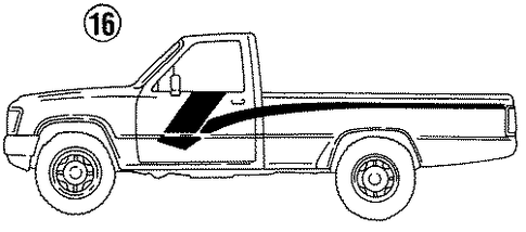 Pickup STRIPE TAPE 7