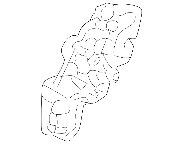 MN159629 Деталь LATCH, LEFT