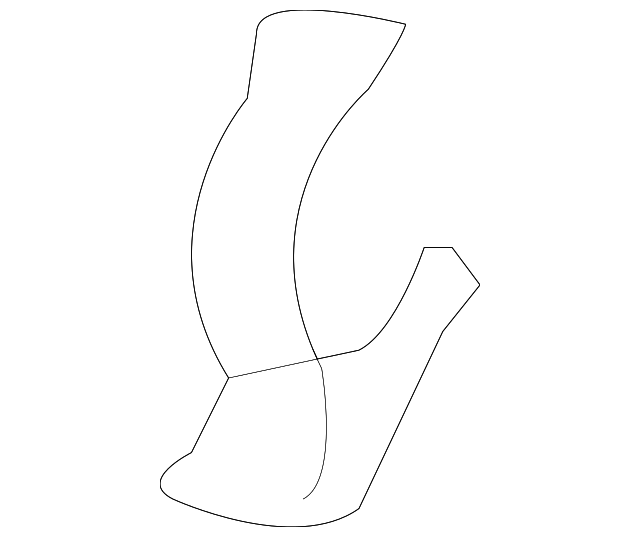 10384760 Деталь SIDE IMPACT SENS, LEFT