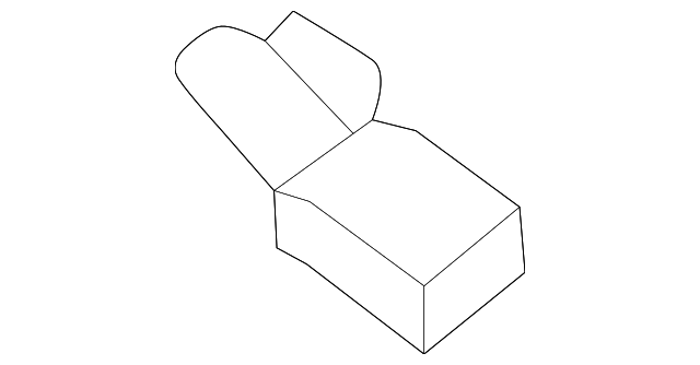 88842-1PC3A Деталь OUTER BUCKLE, LEFT