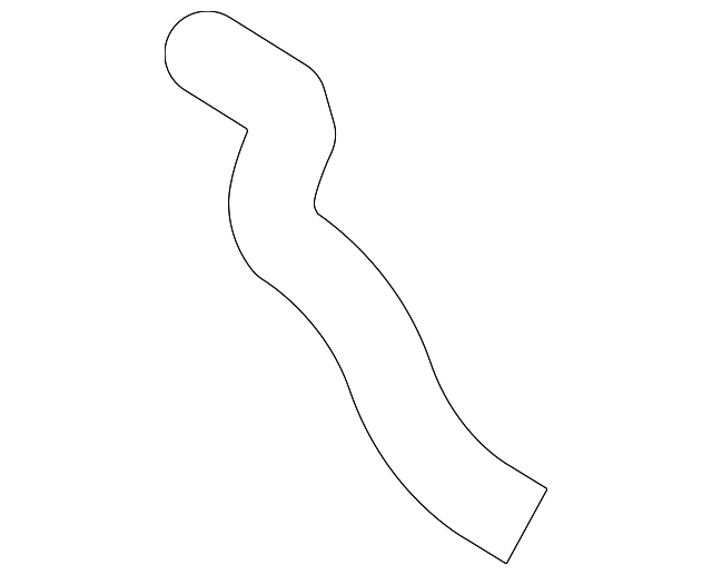 21501-CH000 Деталь UPPER HOSE