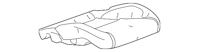 22972734 Деталь SEAT CUSHION PAD, RIGHT
