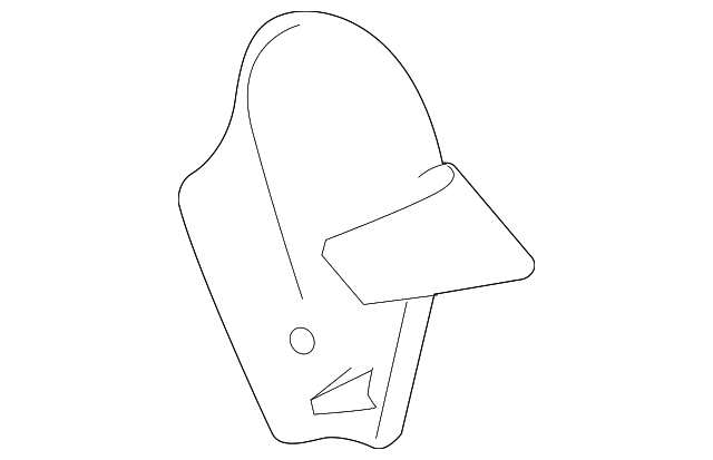 22925357 Деталь INNER FINISH PNL, RIGHT