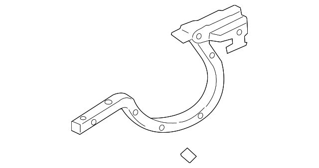 79210-2F000 HINGE, LEFT