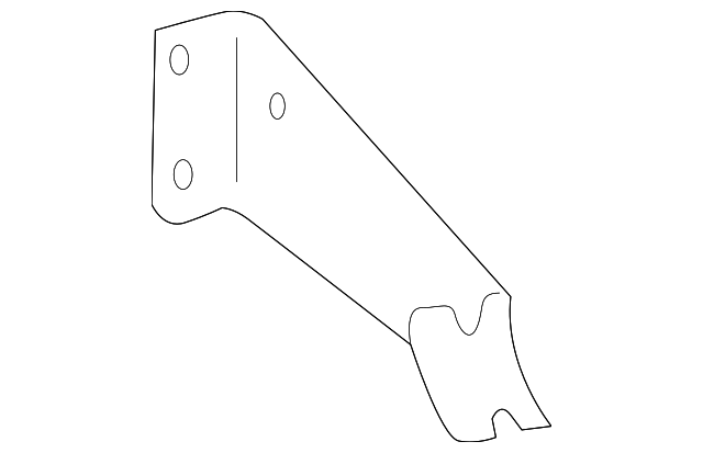 15746719 Деталь STEP BOARD REAR BRACKET, LEFT
