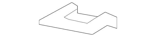 86582-1F000 Деталь OUTER BRACKET, RIGHT