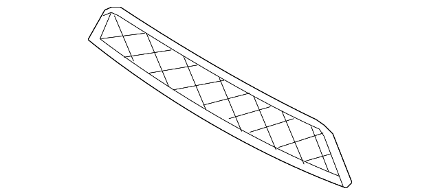 86561-1F500 Деталь CENTER GRILLE
