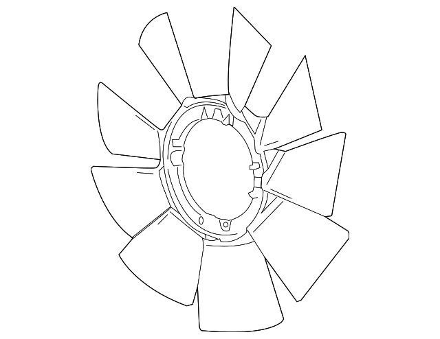 25838898 Деталь FAN BLADE