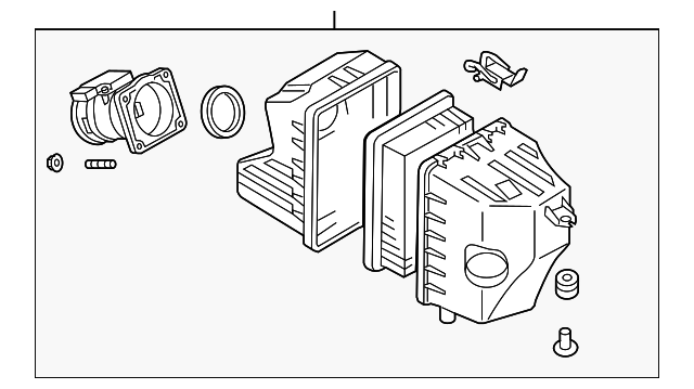 ZZC4-13-320A Деталь AIR CLEANER ASSY