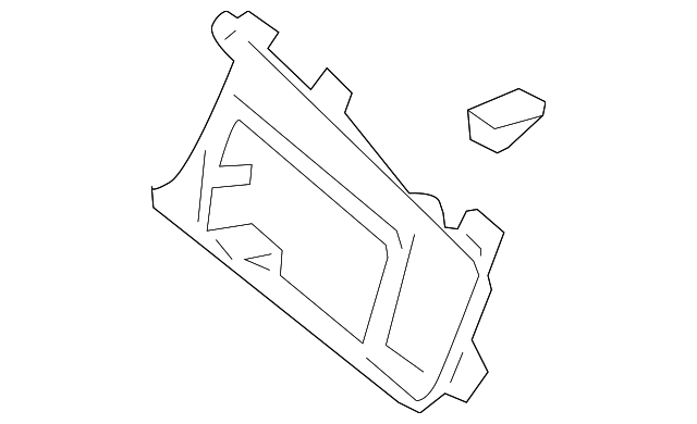 84740-2T120CA Деталь UPPER PANEL