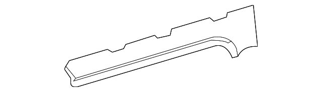 1HC92NCVAA Деталь UPPER TRIM, RIGHT