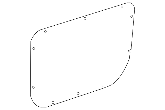 1HB56XDVAA Деталь UPPER TRIM PANEL, RIGHT