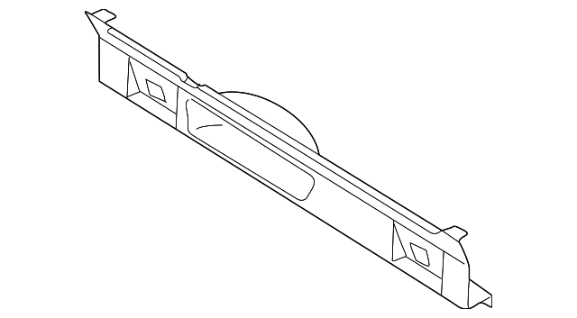0K55A-53871A Деталь REAR BODY PANEL