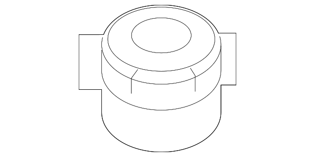 16535-0T020 COOLING SHROUD ISOLATOR, LEFT