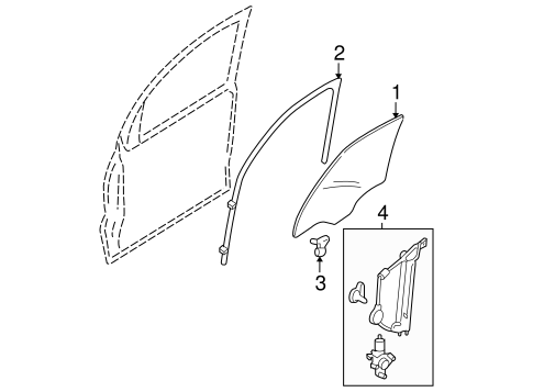 Escape GLASS - FRONT DOOR