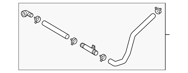 25415-C2200 LOWER HOSE