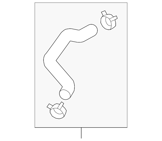 25414-C1200 UPPER HOSE