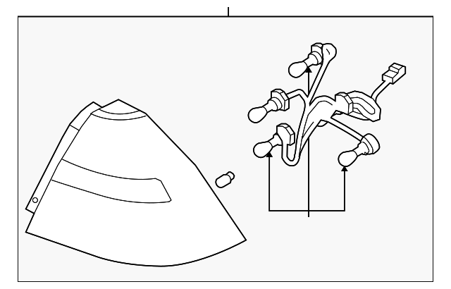 96650772 TAIL LAMP ASSY, RIGHT