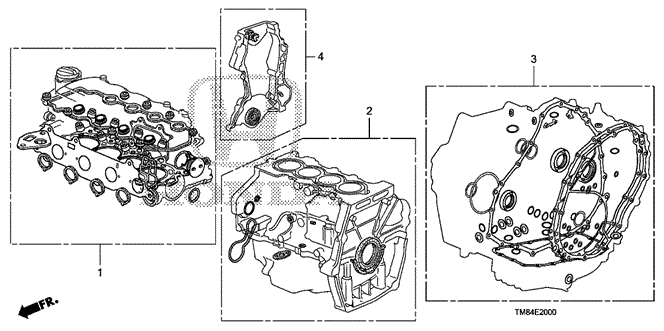 ENGINE/GASKET KIT for 2013 Honda INSIGHT #1
