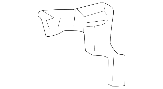 4D0-867-416-A Деталь CORNER PAD, RIGHT