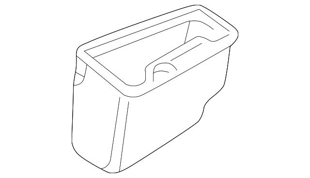 4D0-857-405-H-5TQ Деталь ASHTRAY, LEFT