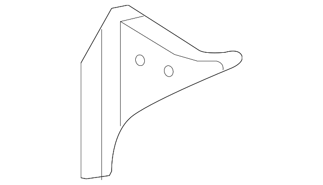 57629-0C040 Деталь SIDE REINF PLATE, LEFT