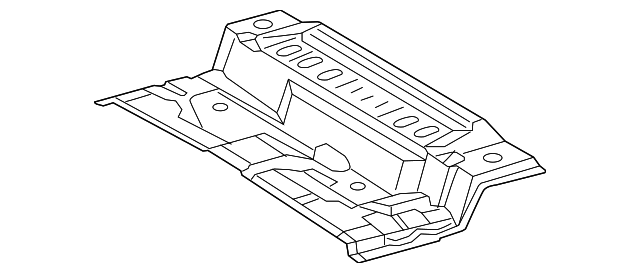 58311-0C050 Деталь REAR FLOOR PAN