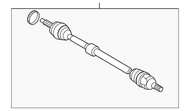 49501-2K770 Деталь AXLE ASSY