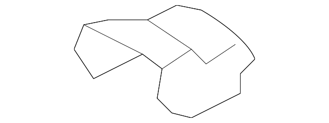 88566-3K100-QD Деталь TRACK END COVER, RIGHT