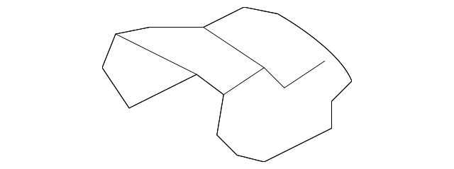 88567-3K000-QS Деталь TRACK END COVER, LEFT