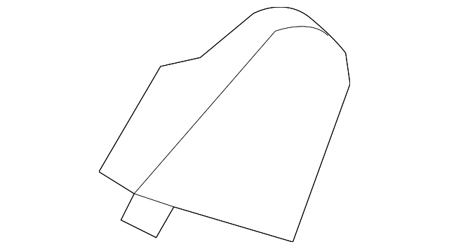 88280-0A600-CH Деталь SIDE COVER, LEFT