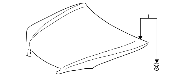 53301-AA060 Деталь HOOD