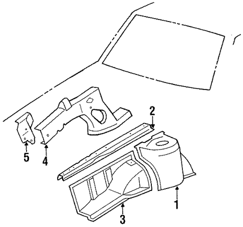 Corolla INNER STRUCTURE & RAILS
