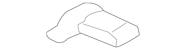 87218-38000 Деталь ROOF MOLDING END PIECE, LEFT