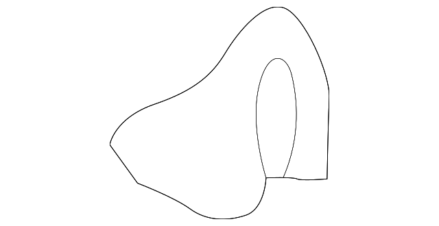 55196860AA Деталь ADJUSTER BUTTON, RIGHT