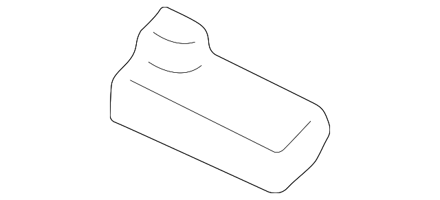 74858-S10-003 HANDLE, GATE (LOWER)
