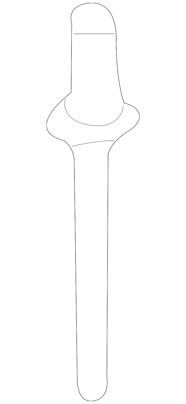01515-00093 Деталь FLARE RIVET, LEFT